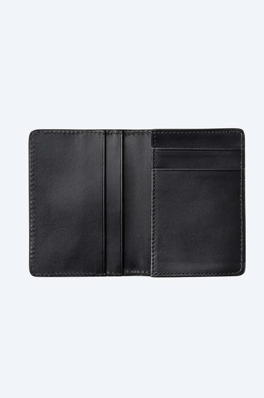 black A.P.C. leather card holder Stefan