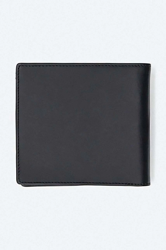 Kožená peňaženka A.P.C. New Portefeuille London PXAWV-H63340 BLACK čierna