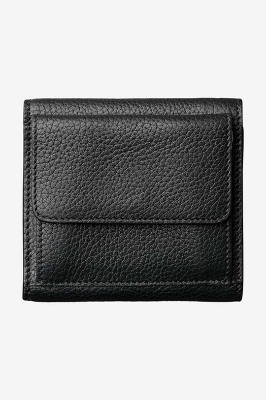 A.P.C. leather wallet Compact Lois black