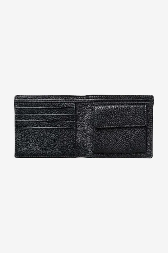 černá Kožená peněženka A.P.C. New London
