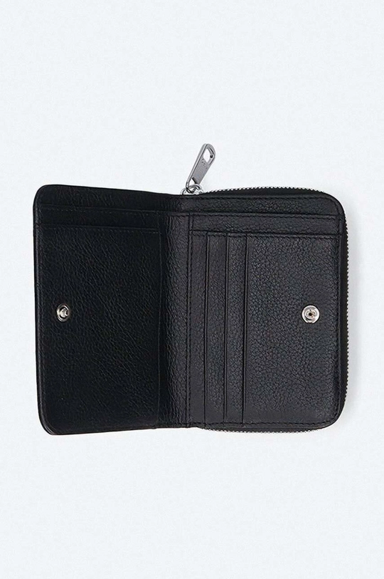 negru A.P.C. portofel de piele Compact Emmanuel