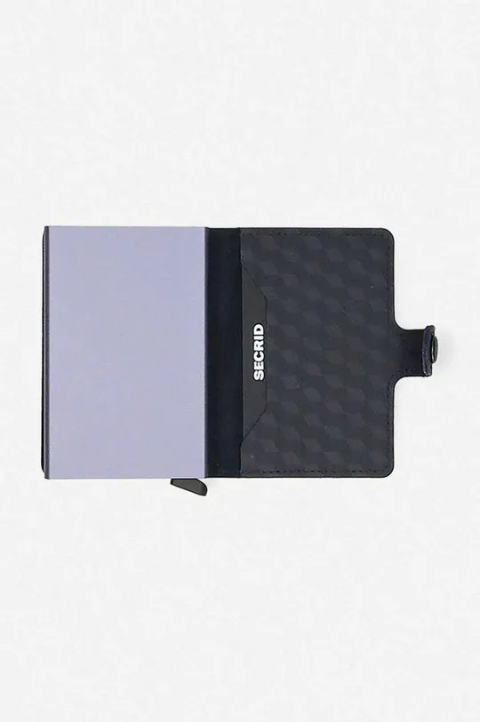 Secrid wallet Miniwallet Optical MOP-BLACK-TITANIUM black