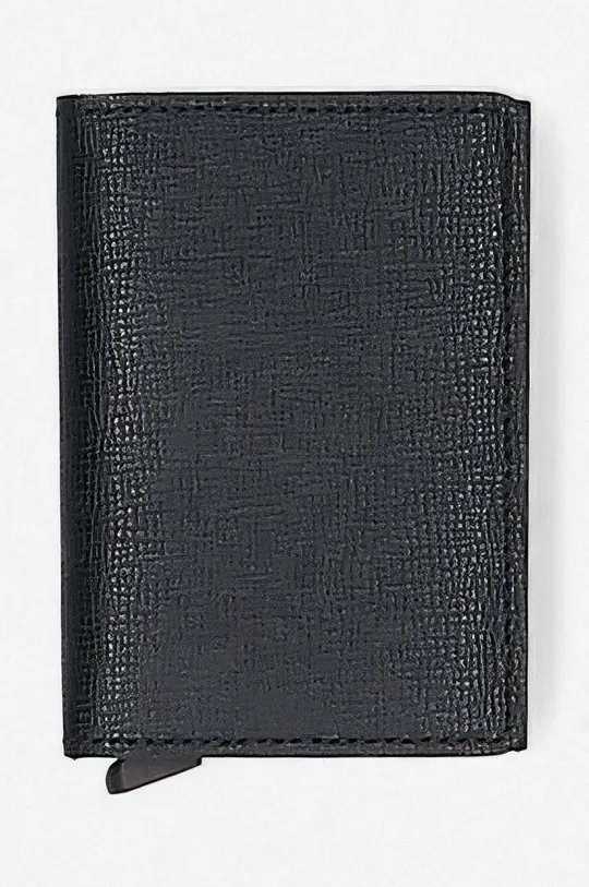 čierna Kožená peňaženka Secrid Unisex