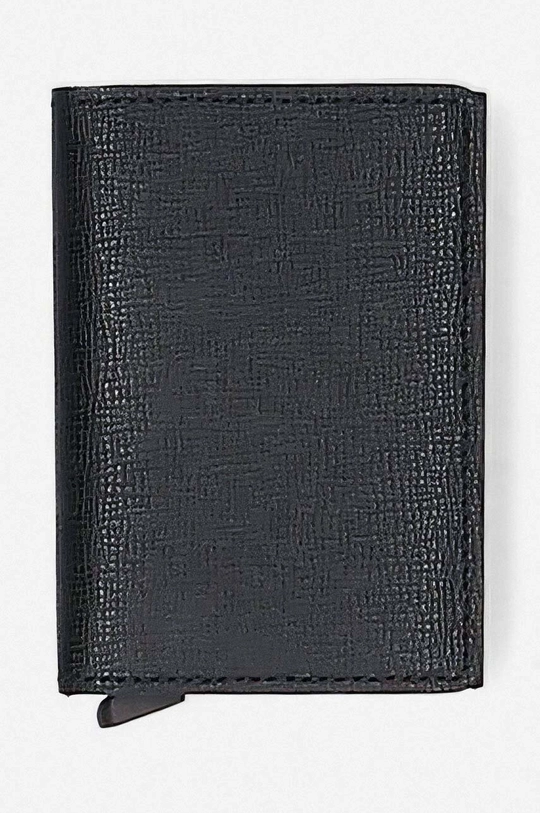 black Secrid leather wallet Unisex