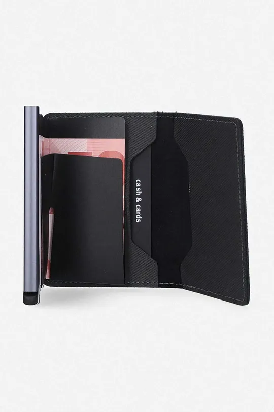Secrid wallet Slimwallet Twist STW-GREY Aluminum, Natural leather