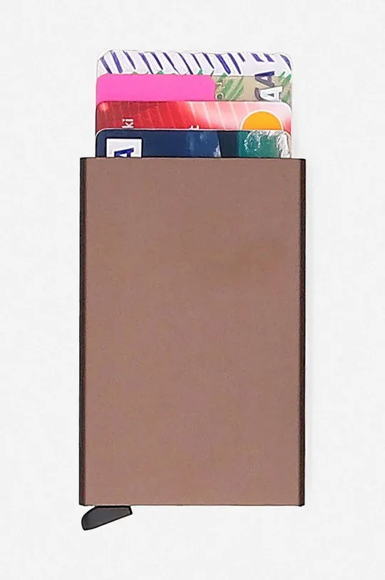 Secrid card holder brown