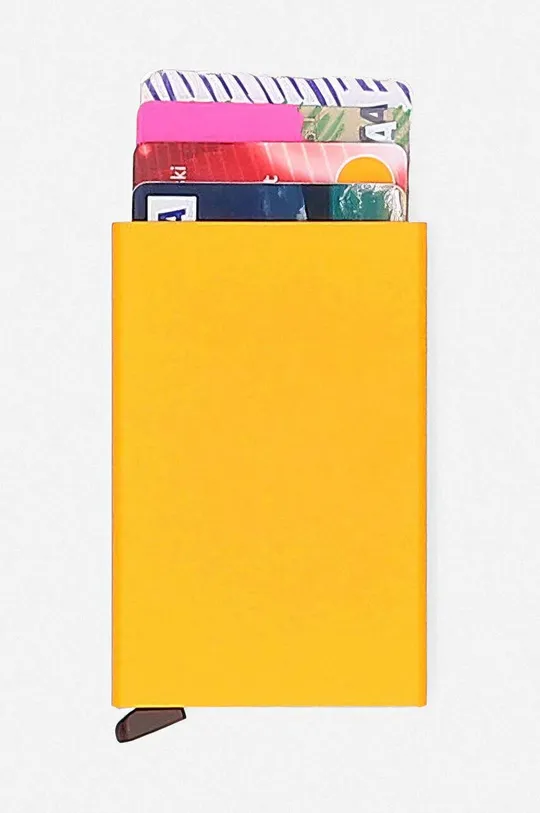 Secrid card holder yellow