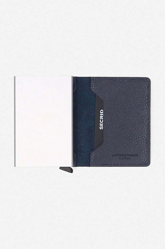 Secrid portofel de piele Slimwallet bleumarin