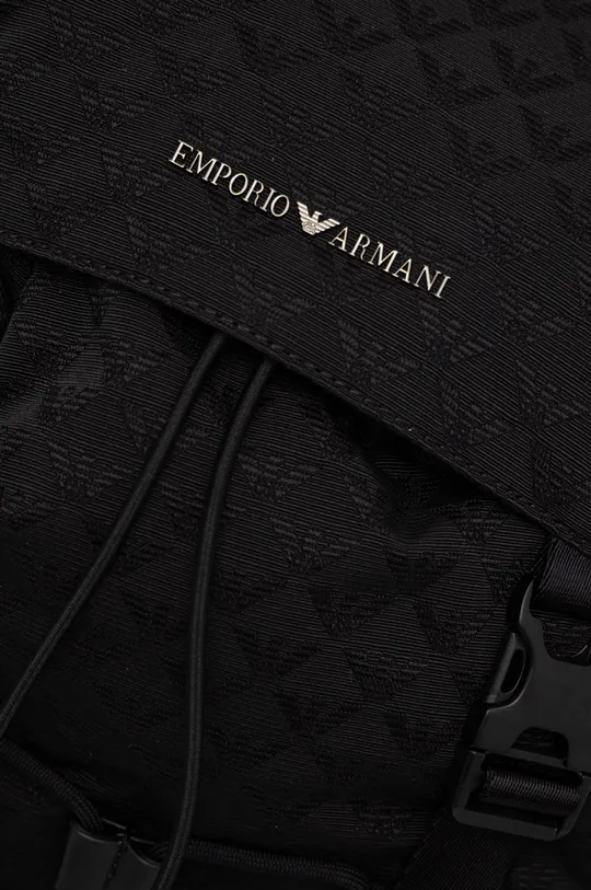 чёрный Рюкзак Emporio Armani
