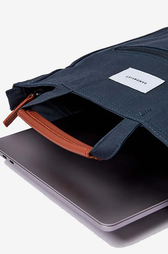 Sandqvist backpack Tony  Textile material, Natural leather