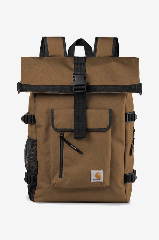 brązowy Carhartt WIP plecak Philis Backpack I031575 BLACK Unisex