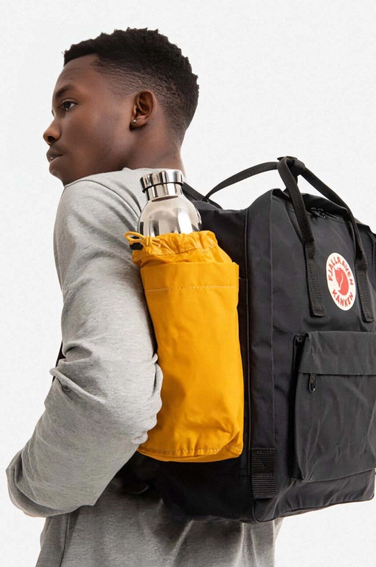 żółty Fjallraven pokrowiec na butelkę Kånken Bottle Pocket