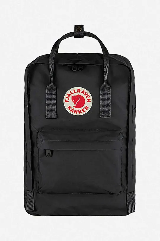 black Fjallraven backpack Kanken Laptop 15
