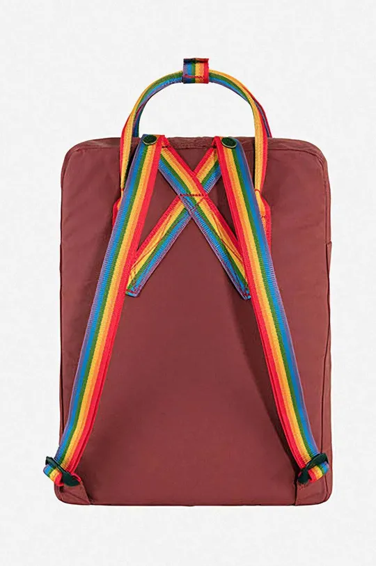 Fjallraven plecak Kanken Rainbow czerwony