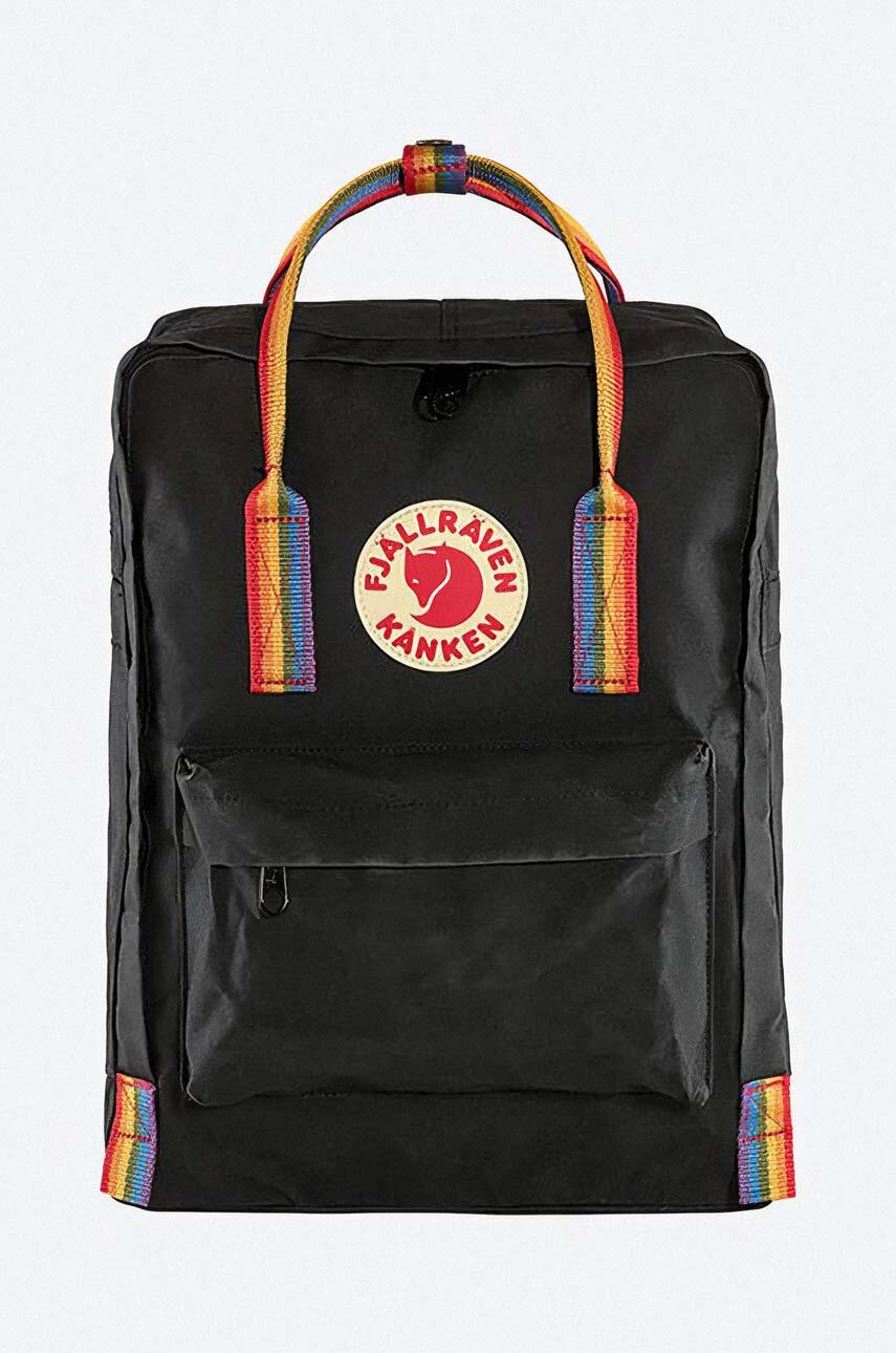 μαύρο Σακίδιο πλάτης Fjallraven Kanken Rainbow Unisex