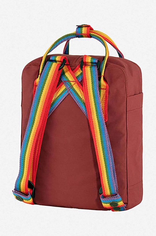 κόκκινο Σακίδιο πλάτης Fjallraven Kånken Rainbow Mini