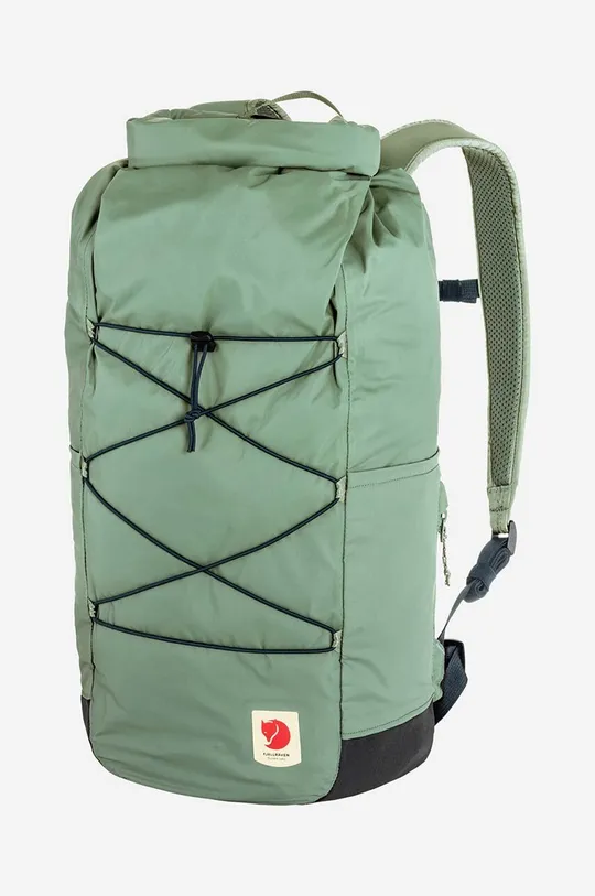 green Fjallraven backpack Fjallraven High Coast Rolltop 26 F23224 614 Unisex