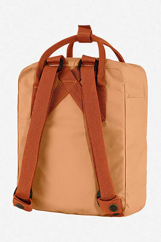 brown Fjallraven backpack Kanken Mini