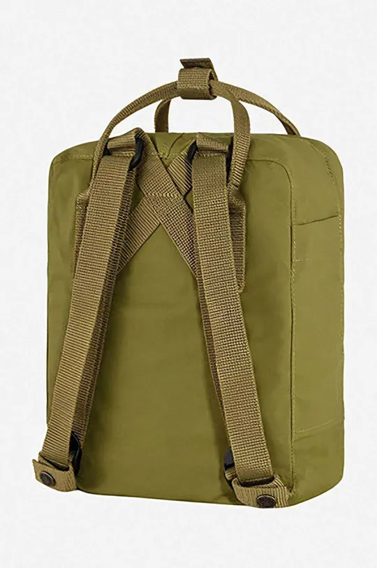 green Fjallraven backpack Kanken Mini