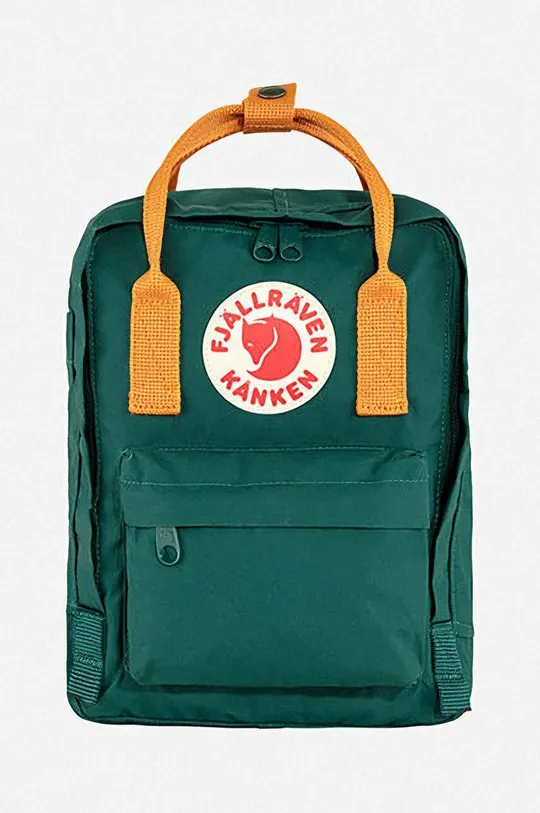 green Fjallraven backpack Kanken Mini Unisex