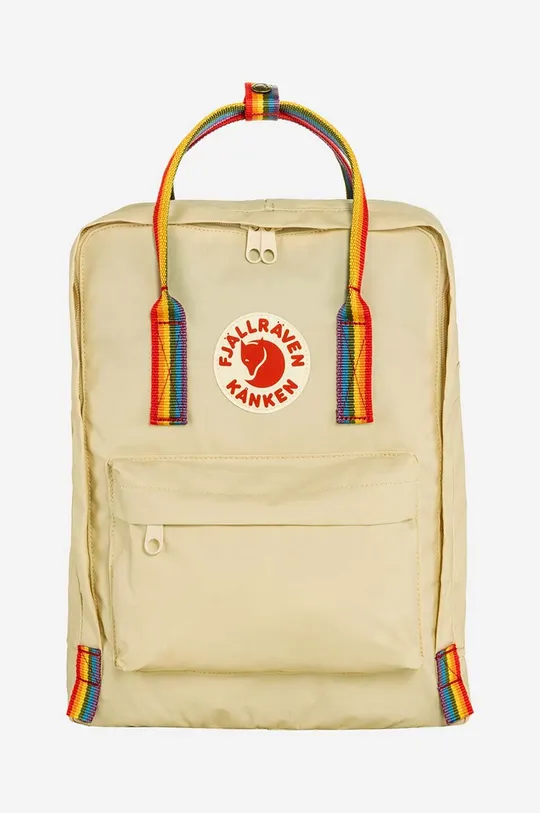 Ruksak Fjallraven Rainbow Kanken bež