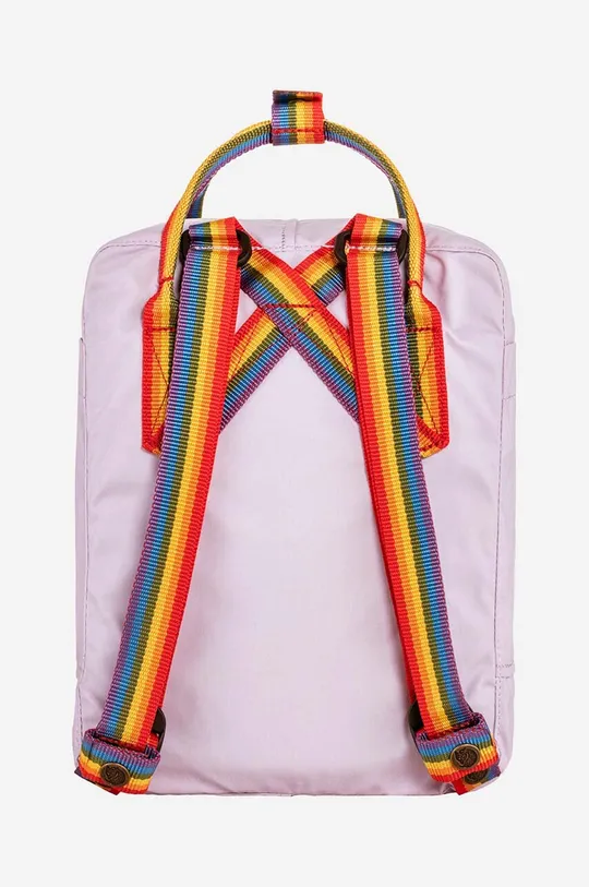 Fjallraven plecak Kanken Rainbow Mini fioletowy