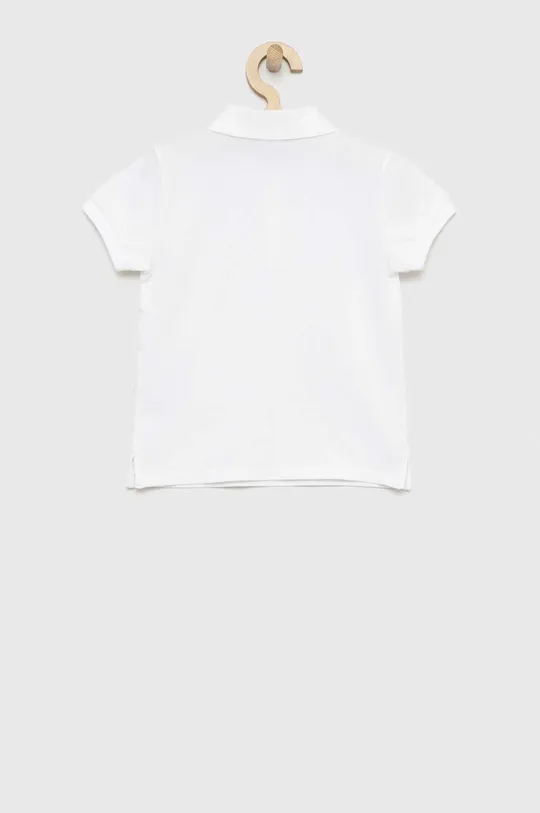 Παιδικό πουκάμισο πόλο United Colors of Benetton λευκό