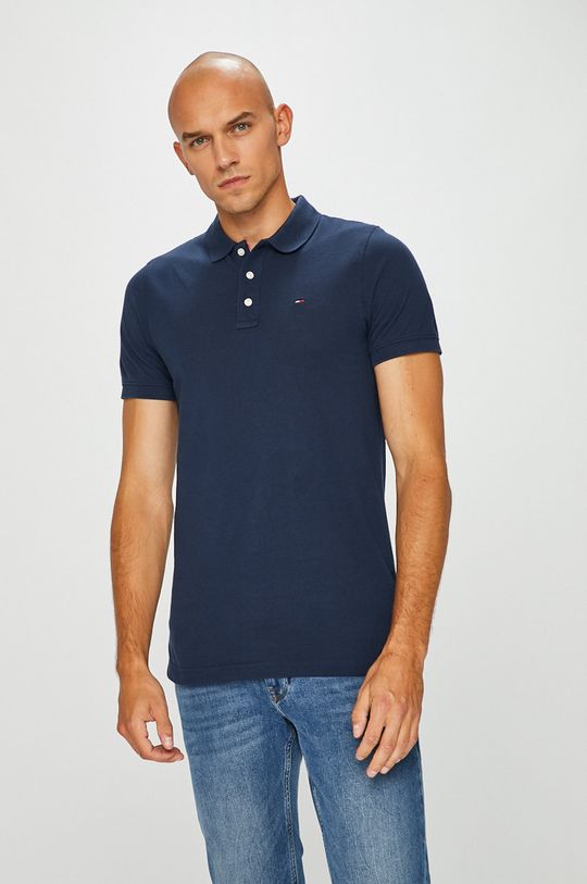 námořnická modř Tommy Jeans - Polo tričko Pánský