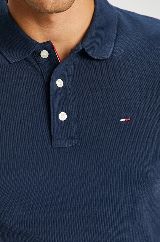 tmavomodrá Tommy Jeans - Pánske polo tričko