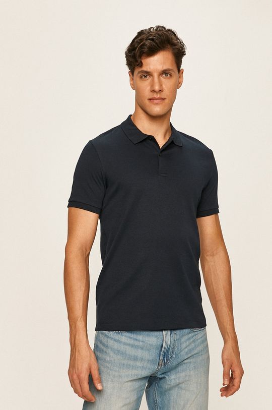 námořnická modř Selected Homme  - Polo tričko Pánský