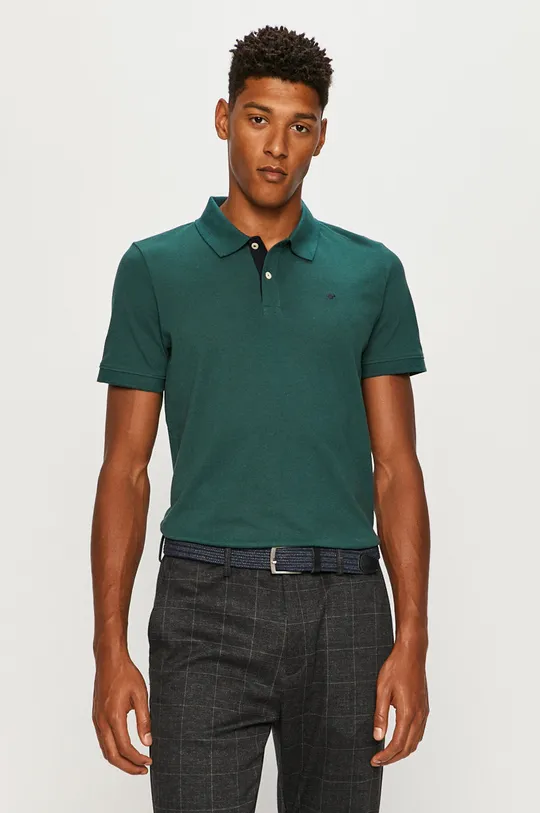 zelená Tom Tailor Denim - Polo tričko Pánsky