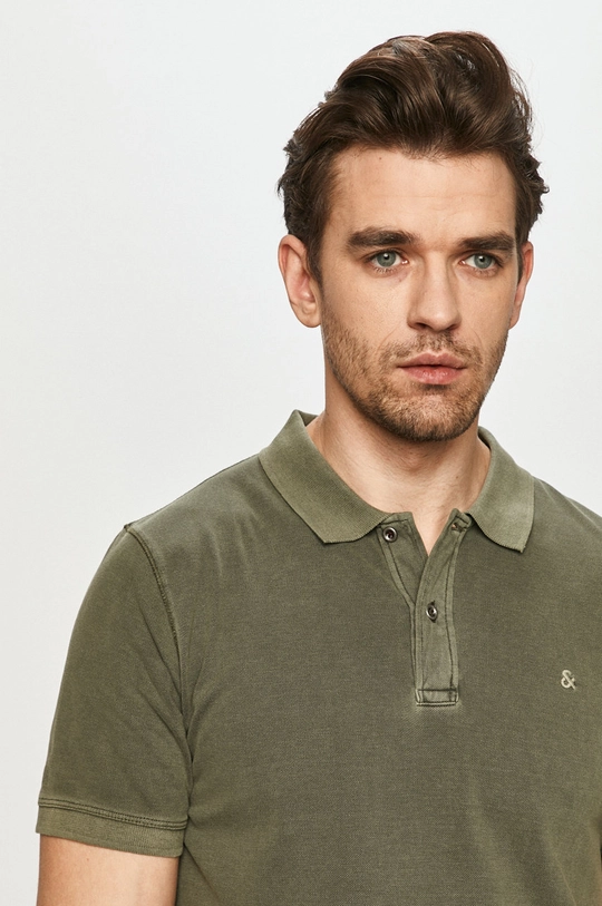 zielony Jack & Jones - Polo