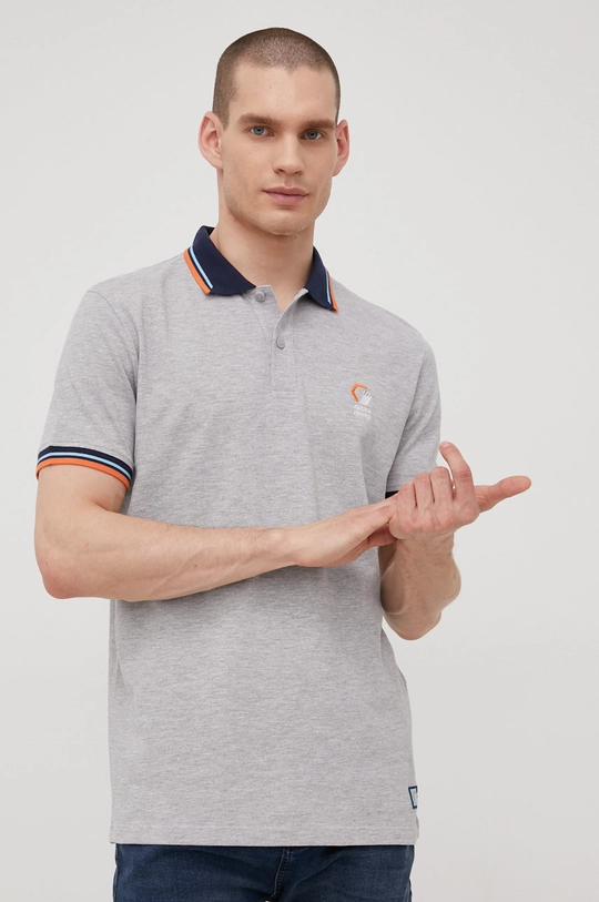 szary Jack & Jones polo