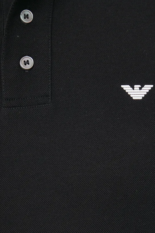 Βαμβακερή μπλούζα με μακριά μανίκια Emporio Armani Ανδρικά