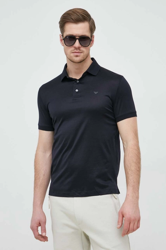 granatowy Emporio Armani polo