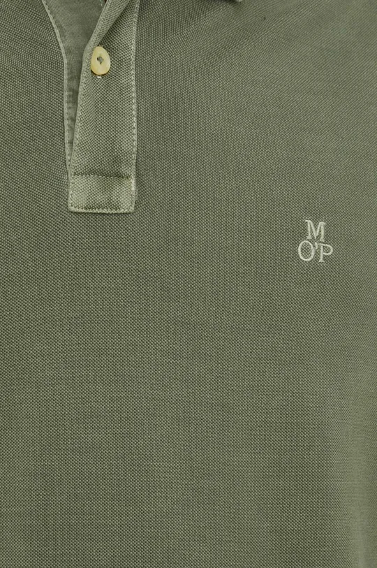 πράσινο Βαμβακερό μπλουζάκι πόλο Marc O'Polo