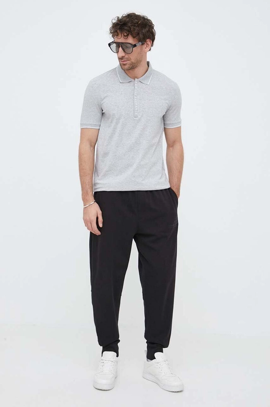 Armani Exchange polo szary