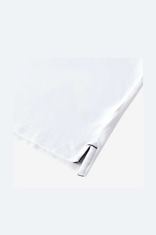 λευκό Βαμβακερό μπλουζάκι πόλο Woolrich