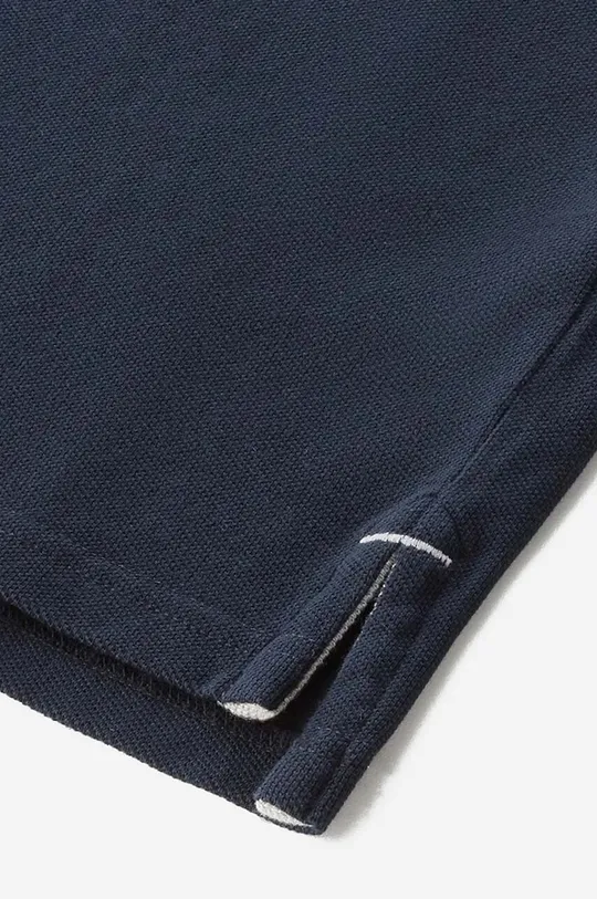 Βαμβακερό μπλουζάκι πόλο Woolrich σκούρο μπλε