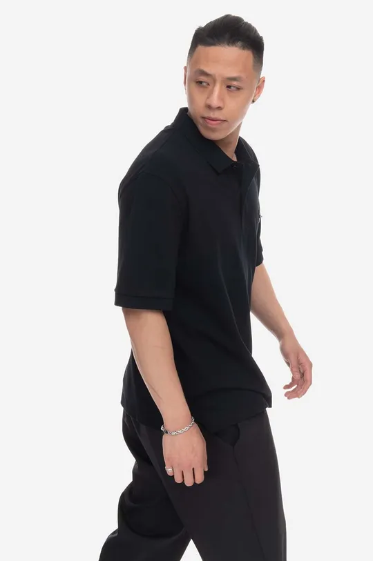 black Neil Barett polo shirt