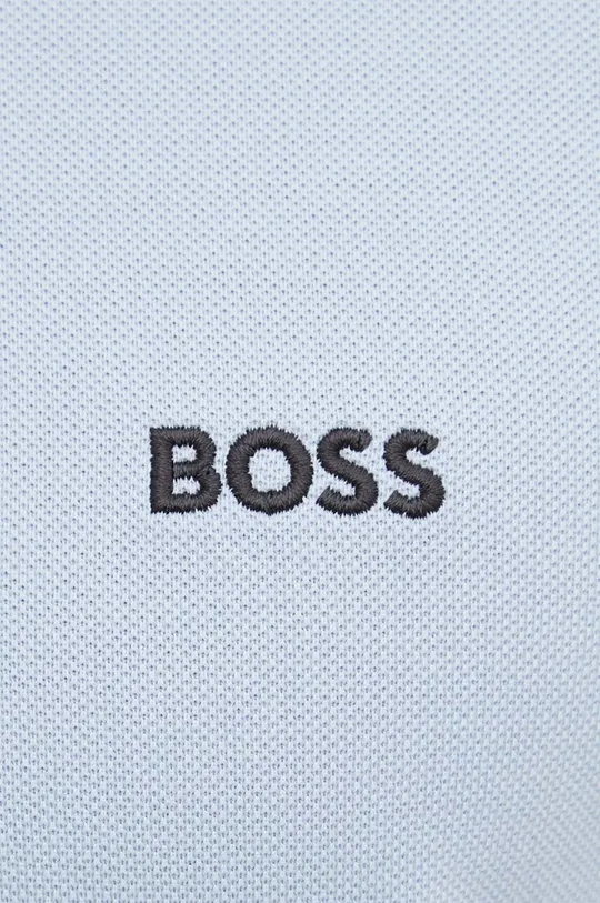 Pamučna polo majica Boss Green Muški