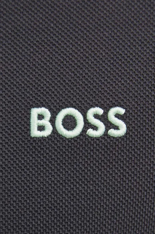 серый Хлопковое поло Boss Green
