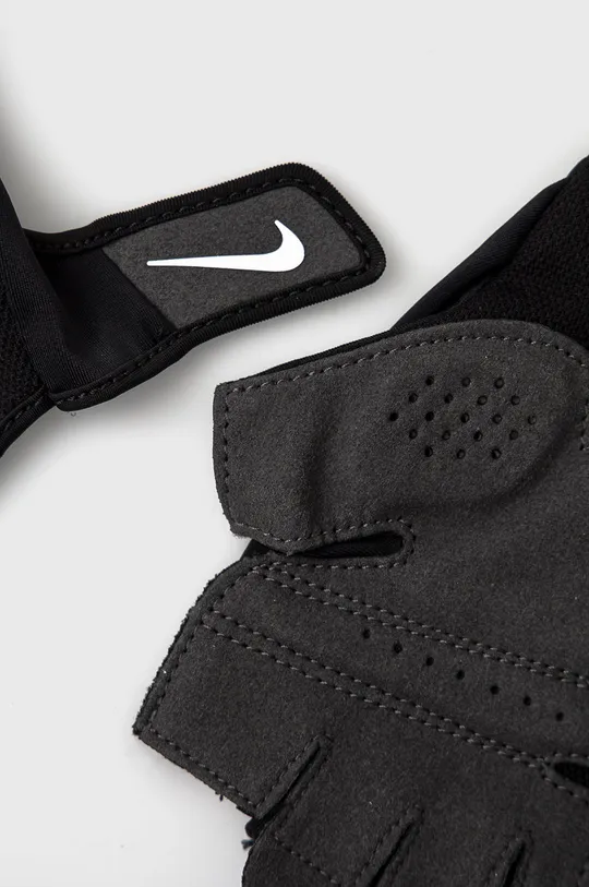 Γάντια με κομμένα δάκτυλα Nike μαύρο