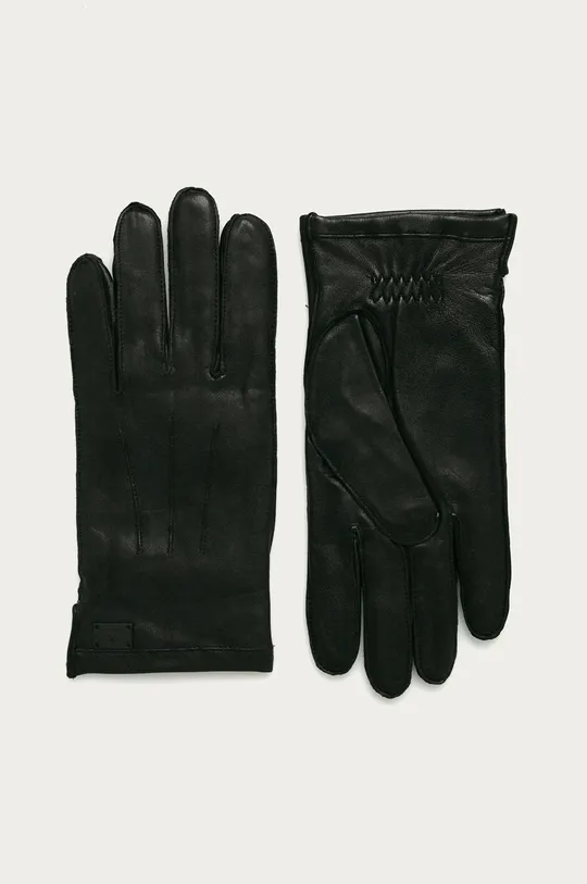 μαύρο Strellson - Δερμάτινα γάντια Ανδρικά