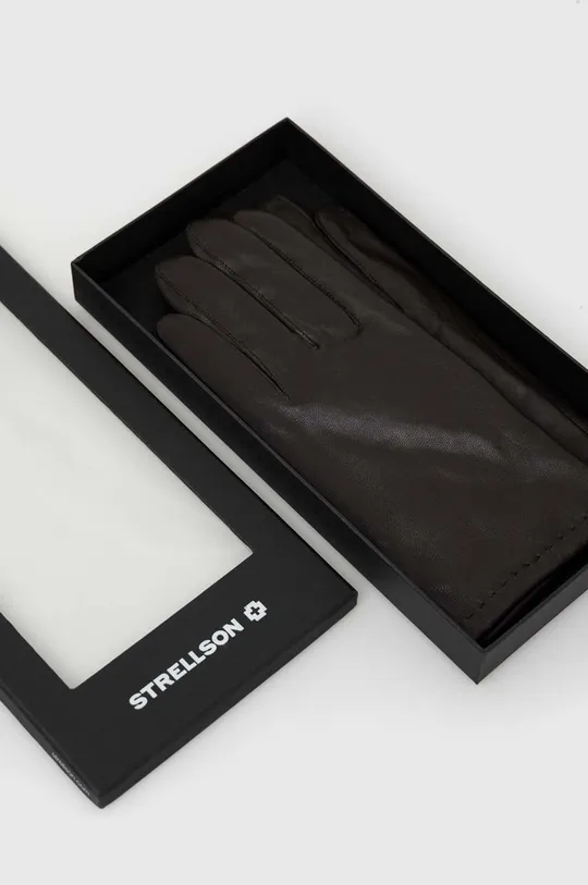 Kožne rukavice Strellson  Temeljni materijal: Ovčja koža Postava: Vuna