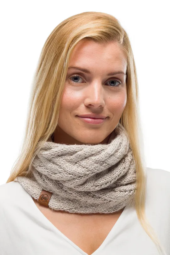 Buff foulard multifunzione beige