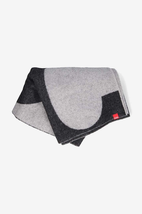 032C wool scarf FW22.A.4020 black AA00