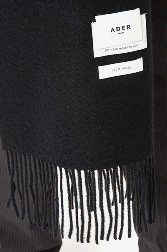 black Ader Error wool scarf Muffler