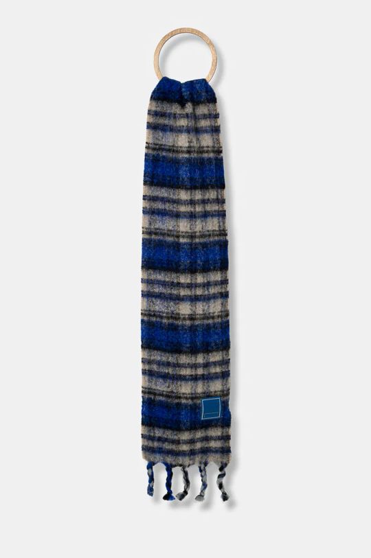 Ader Error wool scarf jersey blue BN01FWAC0402BL