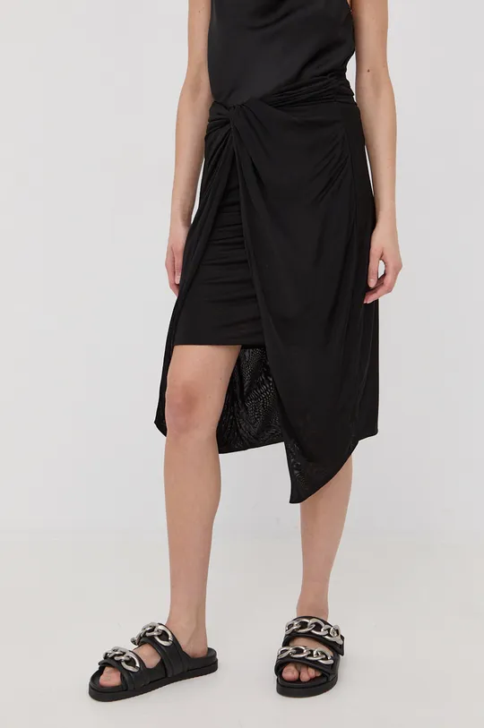 AllSaints spódnica ARA SAMI SKIRT czarny